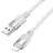 Usb Кабель-зарядка Lightning HOCO X99 Crystal ice 3A 1м силиконовый серебристый