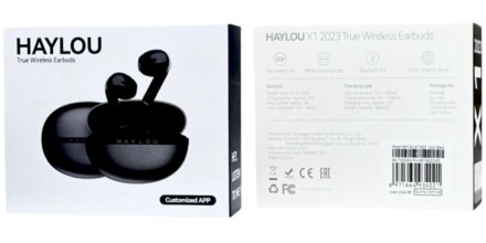 Беспроводные наушники Xiaomi Haylou X1 (2023) черные