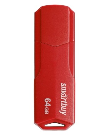 USB флеш накопитель Smartbuy 64GB Clue Red (SB64GBCLU-R)