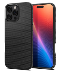 Накладка для i-Phone 16 Pro 6.3&quot; Spigen Liquid Air (ACS08117) матовый черный