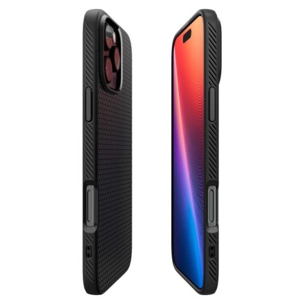 Накладка для i-Phone 16 Pro 6.3&quot; Spigen Liquid Air (ACS08117) матовый черный