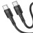 Usb Кабель-зарядка Type-C на Type-C Hoco X83 3A 60W 1м черный
