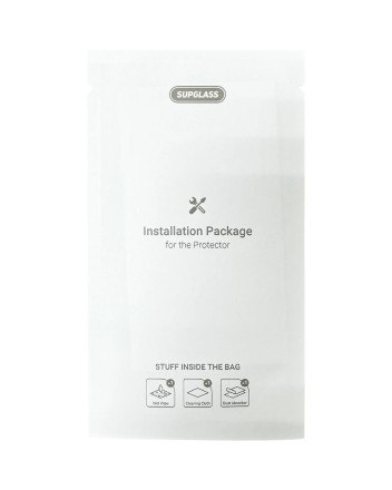 Защитное стекло для i-Phone 16 Pro Supglass SG-08 Nano Edge чёрное