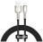 Usb Кабель-зарядка Lightning Baseus Cafule 2.4A 25см (CALJK-01) черный