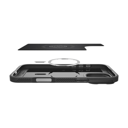 Накладка для i-Phone 16 Pro 6.3&quot; Spigen Optik Armor MagSafe (ACS08149) черный