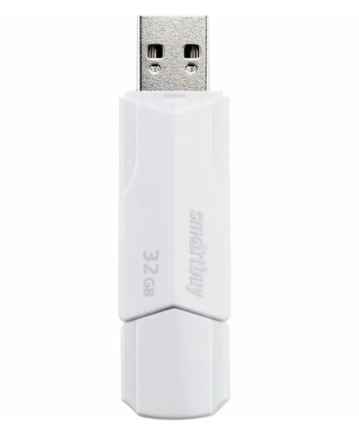 3.1 USB флеш накопитель SmartBuy 32GB CLUE White (SB32GBCLU-W3)