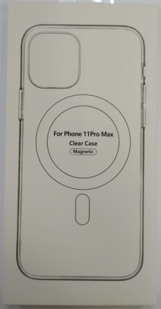 Накладка для i-Phone 11 Pro Max силикон MagSafe Clear Case