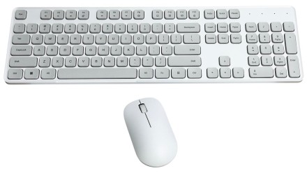 Клавиатура и мышка беспроводная Mijia Wireless Set 3 WXJS03YM серая
