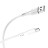 Usb Кабель-зарядка Type-C Borofone BX37 Wieldy 3A 1м в оплётке PVC белый