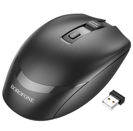 Мышь беспроводная Borofone BG7 черная