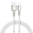 Usb Кабель-зарядка Lightning Baseus Cafule 2.4A 1м (CALJK-A02) белый
