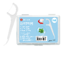 Зубная нить Xiaomi BEHEART Floss Pick (50шт) белая