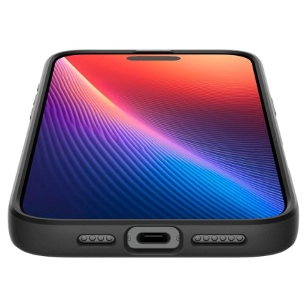 Накладка для i-Phone 16 Pro Max 6.7&quot; Spigen Liquid Air (ACS07988) матовый черный