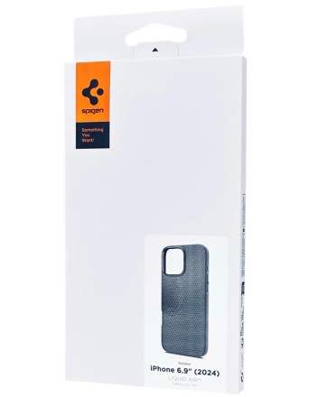 Накладка для i-Phone 16 Pro Max 6.7&quot; Spigen Liquid Air (ACS07988) матовый черный
