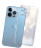 Чехол-накладка силикон 2.0мм i-Phone 13 Pro Max прозрачный с закрытой камерой тех.пак
