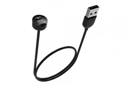 Usb кабель-зарядка для фитнес-браслета Xiaomi Mi Band 5 чёрный