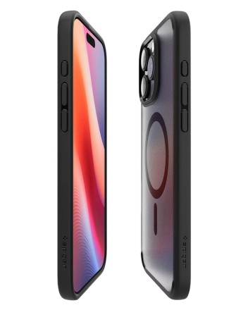 Накладка для i-Phone 16 Pro Max 6.7&quot; Spigen Ultra Hybrid MagSafe (ACS08003) черный