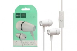 Наушники с микрофоном Hoco M34 1.2м белые