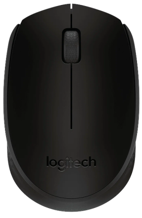 Мышь беспроводная Logitech M171 оптическая 1000DPI черный