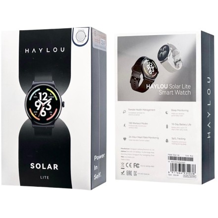 Умные часы Haylou Solar Lite синии