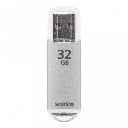 USB флеш накопитель Smartbuy 32GB V-Cut Silver SB32GBVC-S
