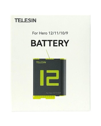 Аккумулятор Telesin GP-BTR-901-B для GoPro Hero 12/11/10/9