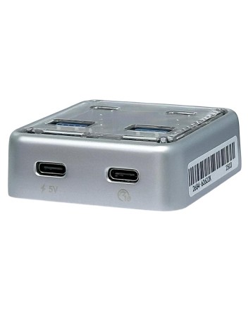 USB-С хаб Orico XHJ2U2C-G2 2xUSB/2USB-C серый