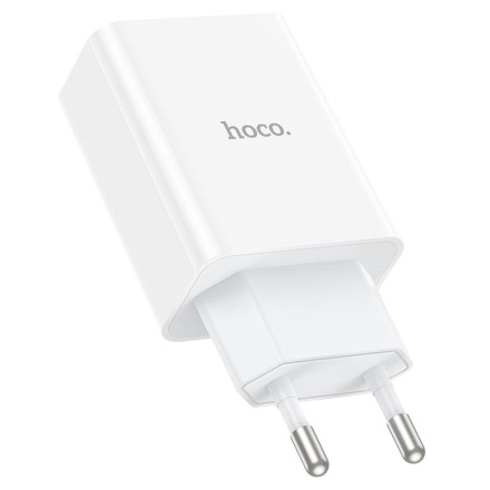 Сетевое зарядное устройство Hoco C99A 1USB/2C 20W белое