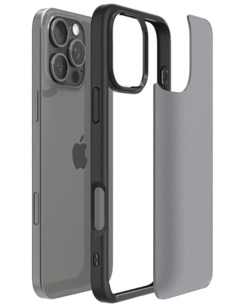 Накладка для i-Phone 16 Pro Max 6.7&quot; Spigen Ultra Hybrid (ACS07995) черный