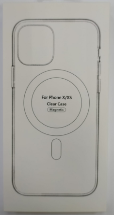 Накладка для i-Phone X/XS силикон MagSafe Clear Case