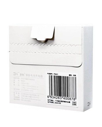Зарядное устройство Xiaomi ZMI PB401 AA/AAA Battery Charger белое