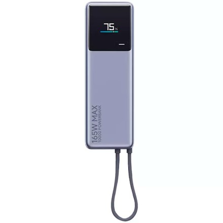 Powerbank Xiaomi Mi Power Bank 10000mAh 165W (PB1165MI) черный
