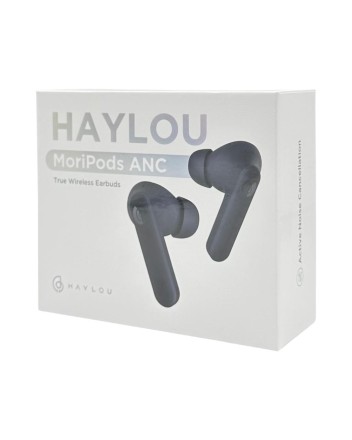 Наушники беспроводные Bluetooth Haylou MoriPods ANC синий