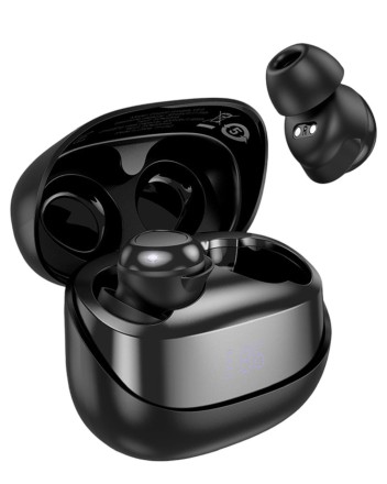 Беспроводные наушники TWS Hoco EW200 BT5.4/30mAh (400mAh)/4ч черные