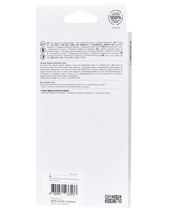Накладка для i-Phone 16 Pro Max 6.7&quot; Spigen Enzo Aramid MagSafe (ACS08501) черный карбон