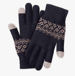 Перчатки Xiaomi Touchscreen Winter Wool Gloves синие