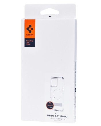 Накладка для i-Phone 16 Pro Max 6.7&quot; Spigen Ultra Hybrid S MagSafe (ACS08009) прозрачно-белый