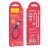 Usb Кабель-зарядка магнитный Lighting Hoco X52 Sereno 2.4A 1м силиконовый черный