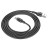 Usb Кабель-зарядка магнитный Lighting Hoco X52 Sereno 2.4A 1м силиконовый черный