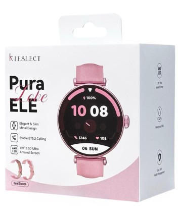 Умные часы Kieslect Lady Smart Watch Pura ELE （EU）розовые