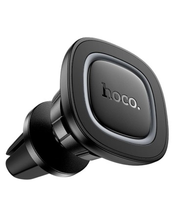 Держатель в автомобиль в воздуховод Hoco H72 магнитный черный
