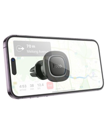 Держатель в автомобиль в воздуховод Hoco H72 магнитный черный