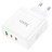 Сетевое зарядное устройство Hoco N30 GaN 1USB/2USB-С 65W белое