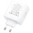 Сетевое зарядное устройство Hoco N30 GaN 1USB/2USB-С 65W белое