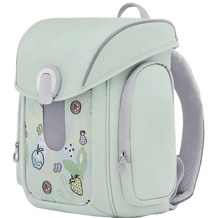Рюкзак школьный Xiaomi 90 Points NINETYGO Smart Elementary School Backpack зеленые фрукты