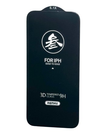 Защитное стекло для i-Phone 13/13 Pro/14 6.1&quot;/ Remax GL-27 3D чёрное
