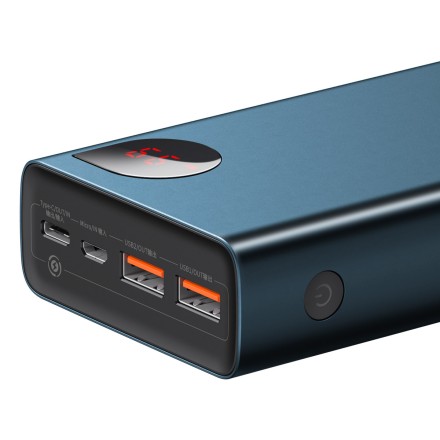 Powerbank Baseus Adaman 20000mAh 2USB 65W (PPIMDA-D03) синии