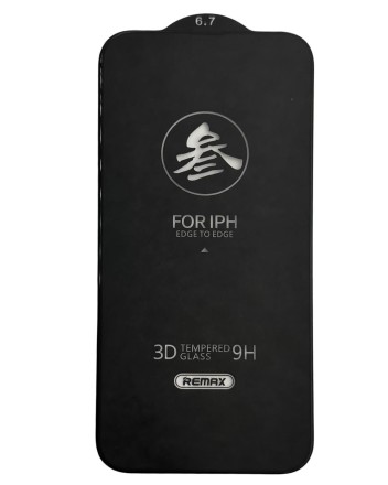 Защитное стекло для i-Phone 13 Pro Max 6.7&quot;/14 Plus Remax GL-27 3D чёрное