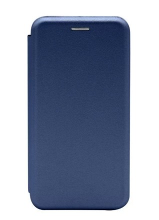 Чехол-книжка Xiaomi Mi 11 Lite Fashion Case кожаная боковая синяя
