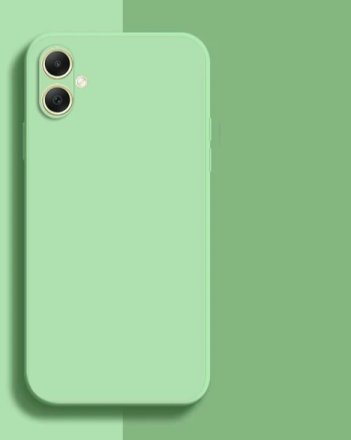Накладка для Samsung Galaxy A05 Silicone cover бирюзовая
